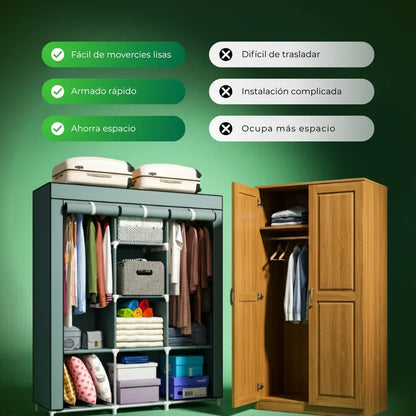 Closet Valentina - Armario Organizador Plegable + Envio Gratis + Regalo