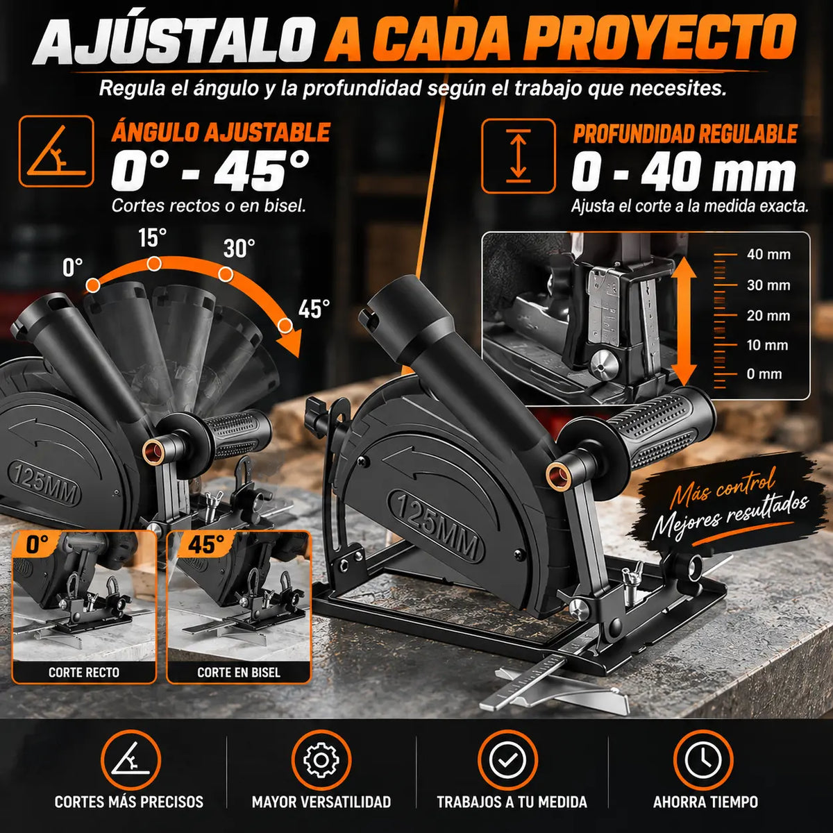 CutPro-Adaptador Para Amoladora Angular