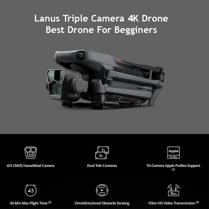 🔥LIMITED TIME💰 Drone LANUS Triple Camera 4K — Your New Side Income Starts Here!