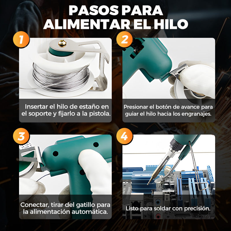 Soldador Eléctrico 60W de Alta Eficiencia + Envio Gratis + Regalo