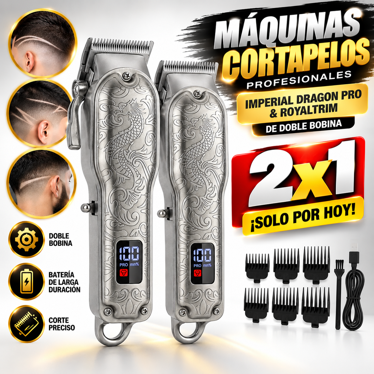 Cortapelos Imperial Dragon 2x1 + ENVIO GRATIS + REGALO
