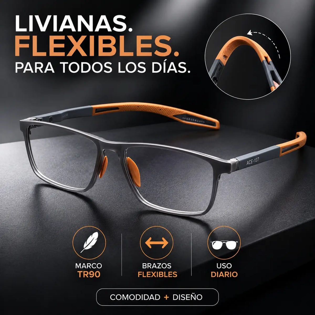 OptiFlex TR90®: Gafas Multifocales Fotocromáticas con Filtro de Luz Azul + ENVIO GRATIS + REGALO