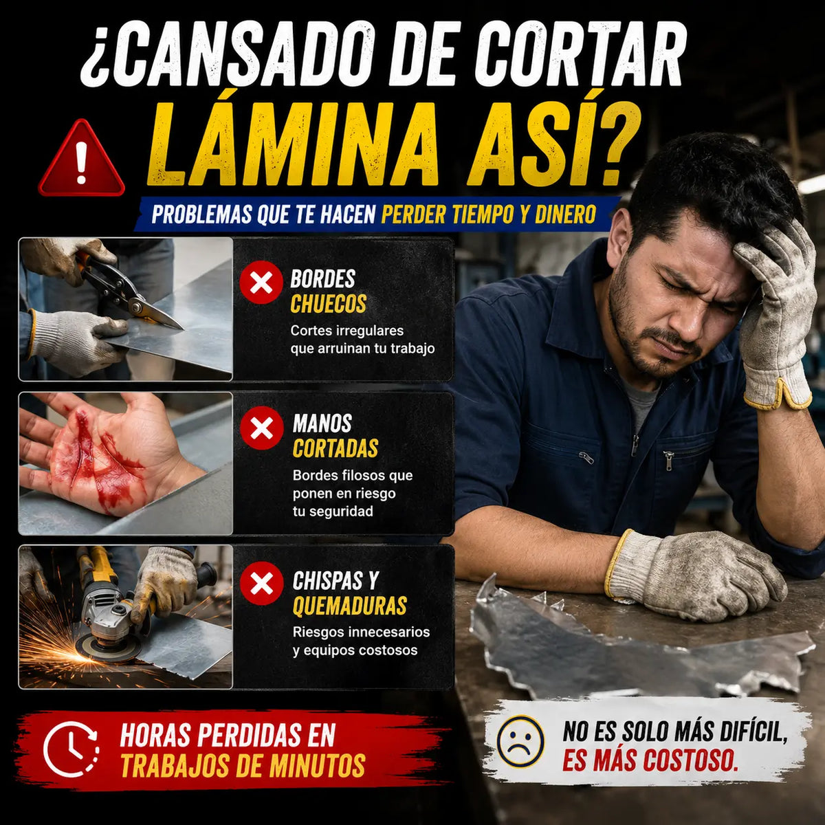 Cortador de Metal Pro + Envio Gratis + Regalo