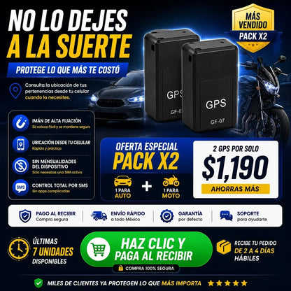 Gps Rastreador Magnético | Ubica Todo Sin Rastro + envio gratis + regalo