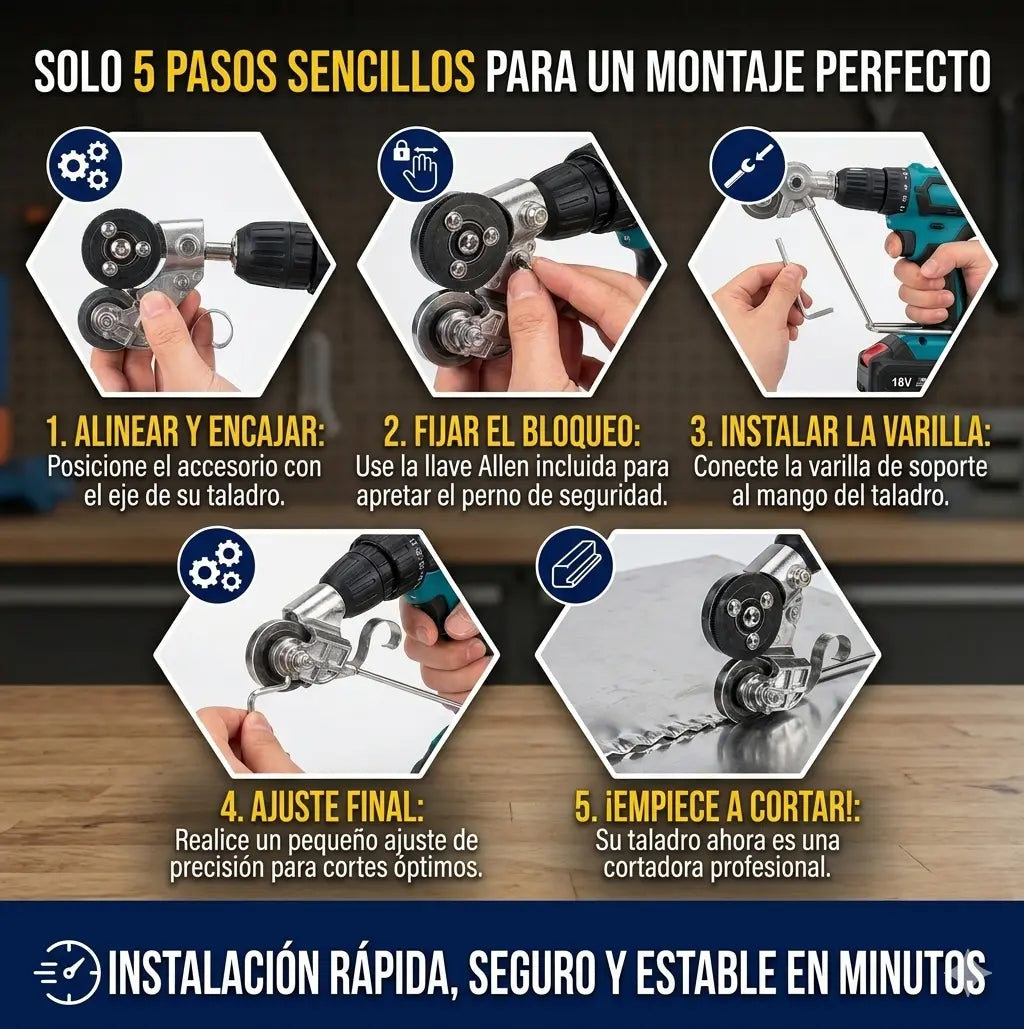 Cortador de Metal Pro + Envio Gratis + Regalo