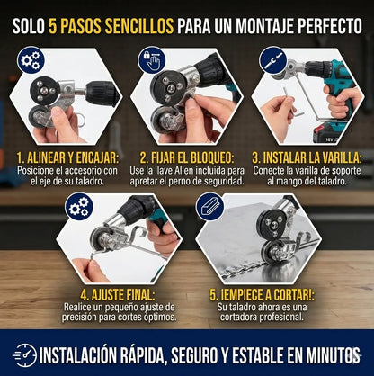 Cortador de Metal Pro + Envio Gratis + Regalo