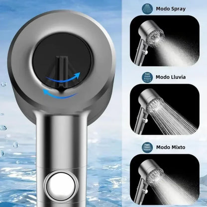 TurboMax™ – Más presión, menos tiempo, mejor baño +🎁 Manual 12 pasos simples para tener un hogar inteligente gastando menos GRATIS + Envío Gratis
