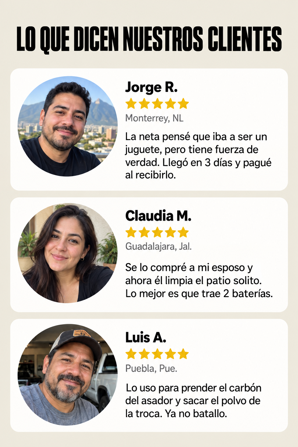 SoplaMax 21V | Soplador Inalámbrico con 2 Baterías + Envío Gratis + Regalo