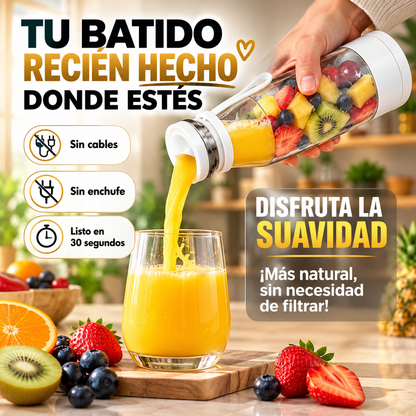 Mixa™ Licuadora Portatil Recargable Inalambrica + ENVIO GRATIS + REGALO