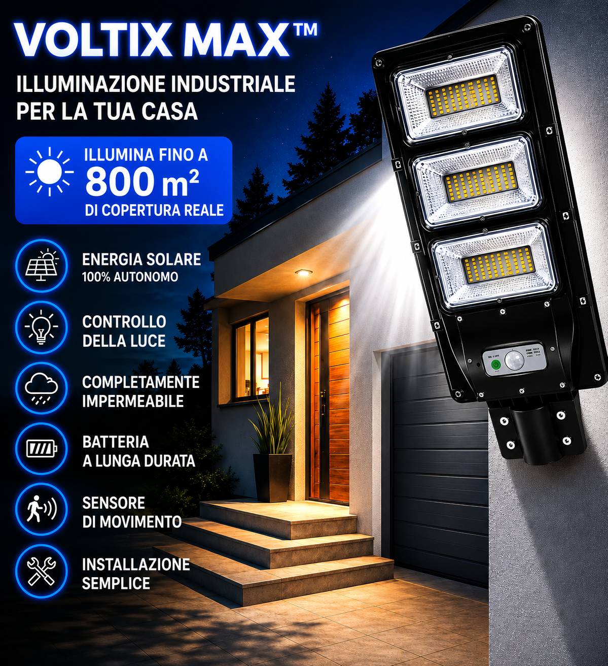 VOLTIX MAX — Factura de electricidad cero + envío gratis - 50% de descuento