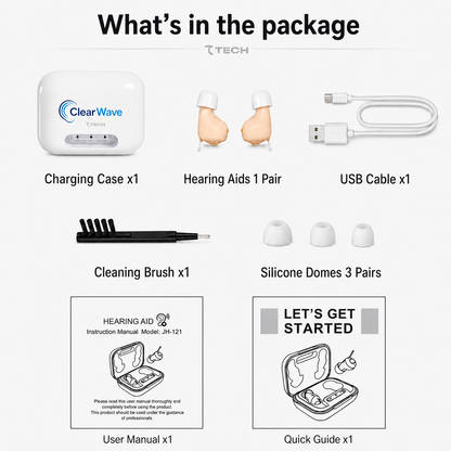 7Tech ClearWave - Comfort Hearing Aids