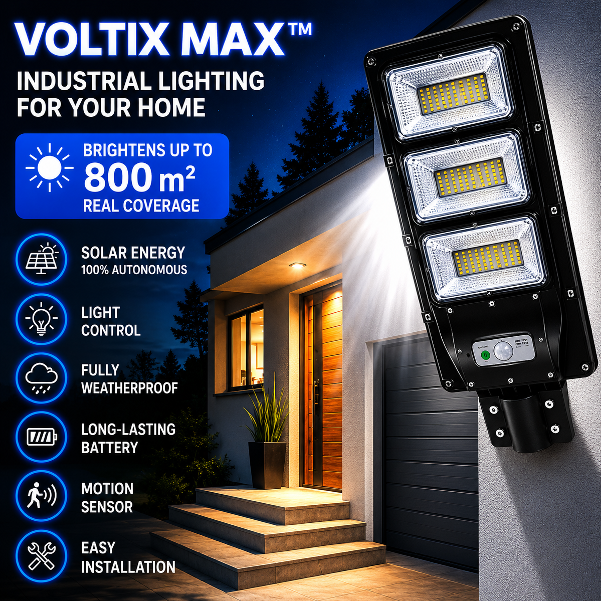VOLTIX MAX — Zero electricity bill + free shipping - 50% off