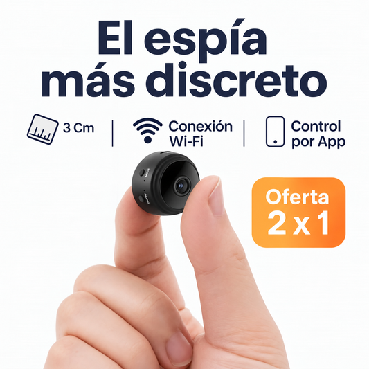 Cámara Espía – ¡2x1 solo hoy! + ENVIO GRATIS + REGALO