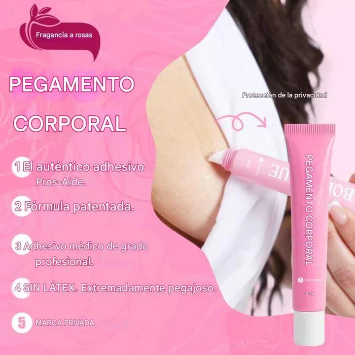 Pegamento adhesivo corporal