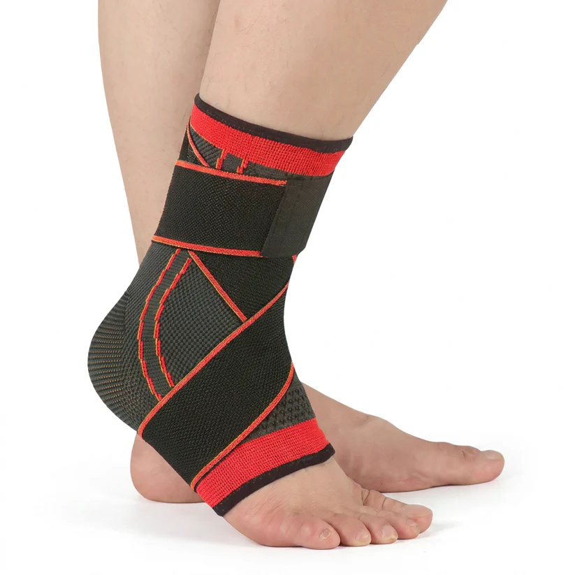 Youth Heel Support Sleeve - Compression Relief for Active Kids