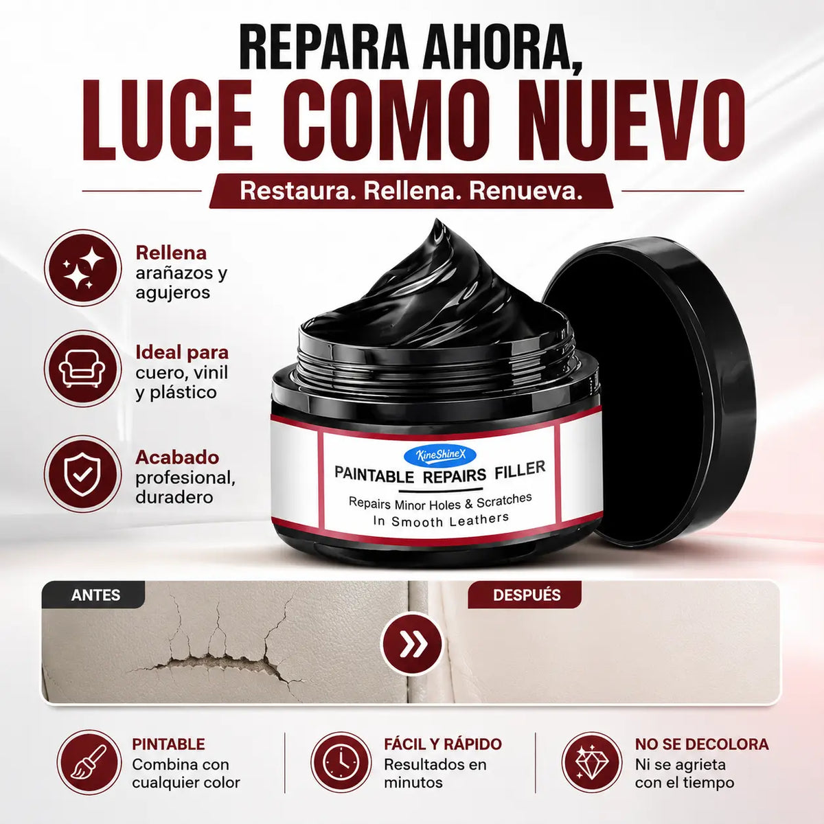 Cera Reparadora de Cuero + ENVIO GRATIS + REGALO